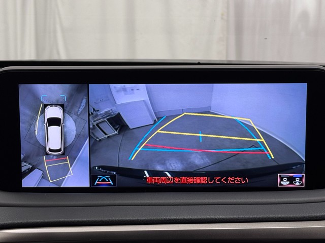 メーカーオプションにて、パノラミックビューモニターが付いております。