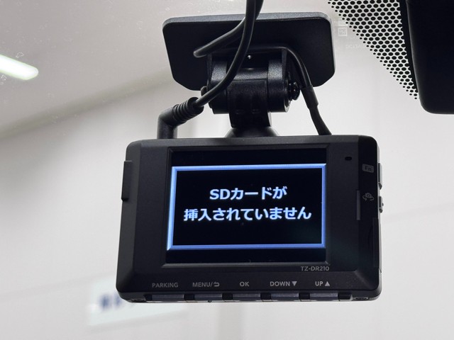 万が一の際の記録に。ドライブレコーダー付きです。