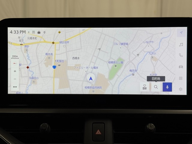 最新のナビを装備