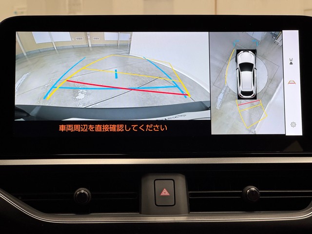 パノラミックビューモニターも装備。