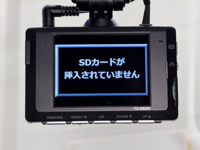 万が一の際の記録に。ドライブレコーダー搭載。